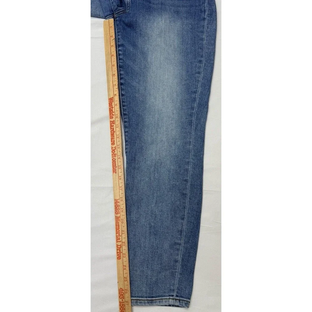 Judy Blue Skinny Jeans Womens 7/28 Medium Wash Blue Denim JB82106MD Stretch